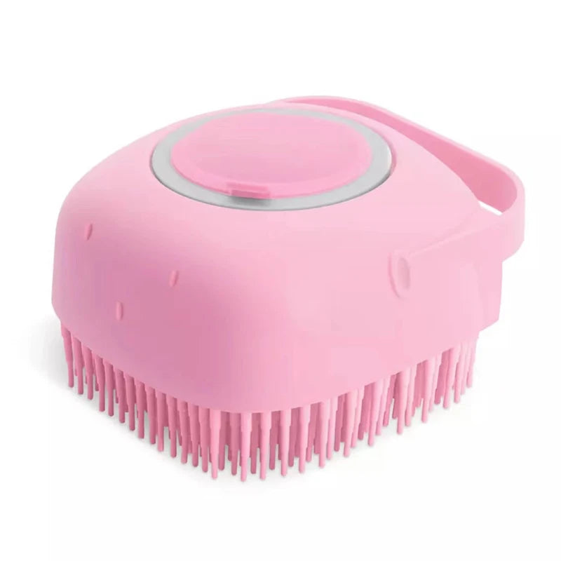 Escova de banho para cães e gatos 2 em 1, pente de massagem para spa de animais de estimação, silicone macio, chuveiro para animais de estimação, escova para limpeza de pelos de cães !!!
