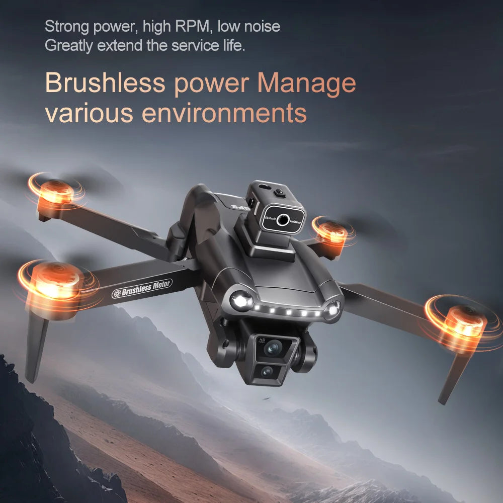DRONE :Xiaomi V198MAX GPS Drone 8K Professional Camera Aerial FPV Brush Laser Obstacle with Large Screen Remote Control Folding Dron