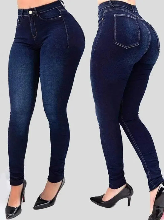 Calça jeans feminina que modela o seu corpo