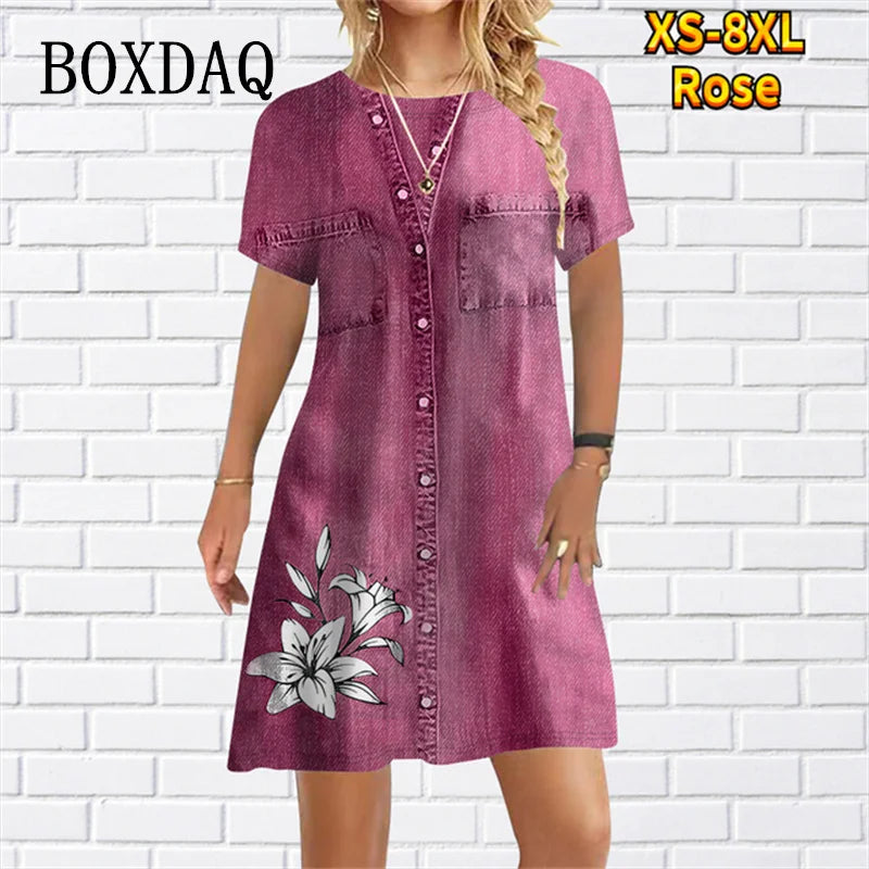 sinta-se bem confortavel neste verao, vestido feminino abstrato de duas peças, moda , conjunto solto, casual, minivestido feminino, estampa floral, verão praia