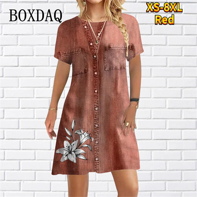 sinta-se bem confortavel neste verao, vestido feminino abstrato de duas peças, moda , conjunto solto, casual, minivestido feminino, estampa floral, verão praia
