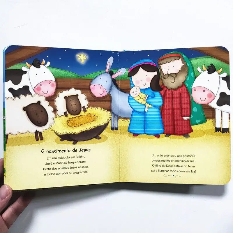 Livro de histórias da Biblia infantis de capa dura em  português Histórias Bíblicas ,  de educação infantil