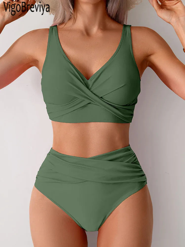 Estilo que reluz luxo em cada curva ,o mar pediu esse biquíni chic, sensual, perfeito,sua presença é o destaque.Discreto e sex ao mesmo tempo ,VigoBreviya