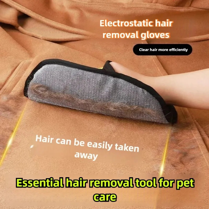 Luvas de higiene pessoal, depilação de pelos de animais, ferramentas de escovação para limpeza de cães e gatos, removedor eficiente sua de escovas de roupas e carpetes!!!