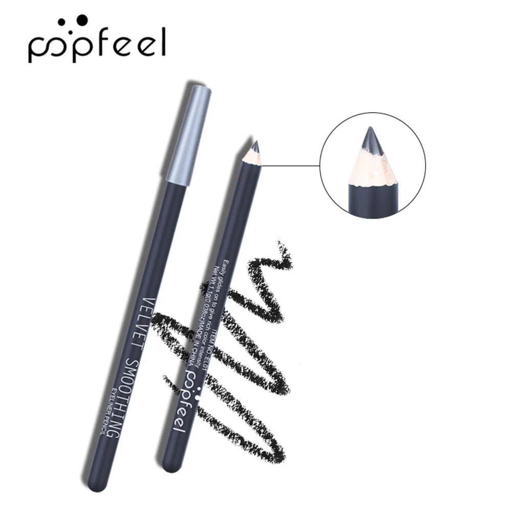 Conjunto de maquiagem Popfeel-Eye , paleta de sombras, delineador, rímel, lápis de sobrancelha, maquiagem Tool Box