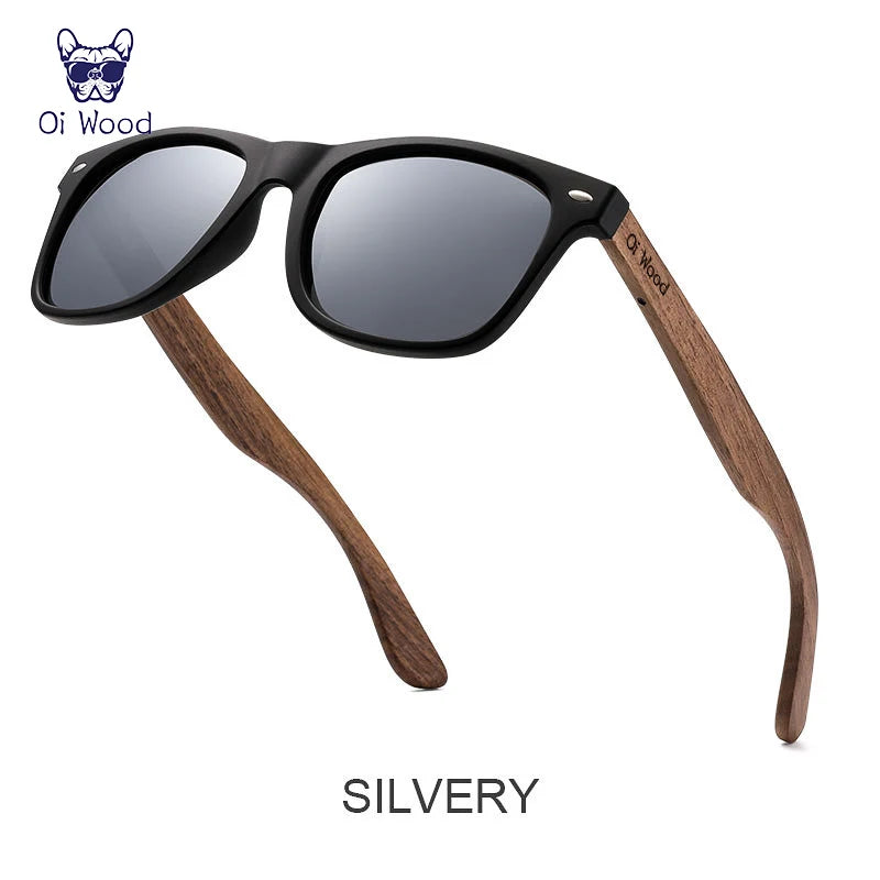 Você na moda!!! Fashion,Óculos de Sol Polarizados de Madeira Natural da Marca Oi Wood, Modelo Original, com Armação TR9