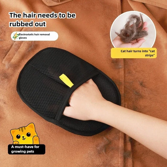 Luvas de higiene pessoal, depilação de pelos de animais, ferramentas de escovação para limpeza de cães e gatos, removedor eficiente sua de escovas de roupas e carpetes!!!